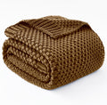 Weighted Blanket Knitted Cooling Microfiber Even Weight