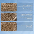 Weighted Blanket Knitted Cooling Microfiber Even Weight