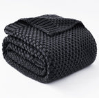 Weighted Blanket Knitted Cooling Microfiber Even Weight