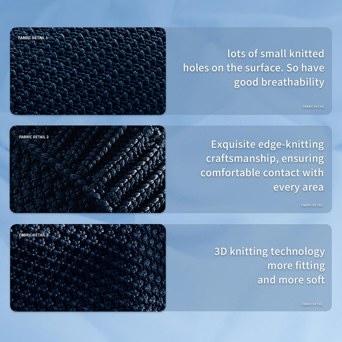 Weighted Blanket Knitted Cooling Microfiber Even Weight
