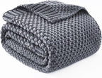 Weighted Blanket Knitted Cooling Microfiber Even Weight