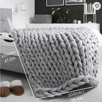 Weighted Blanket Organic Cotton Breathable Machine Washable