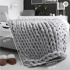 Weighted Blanket Organic Cotton Breathable Machine Washable