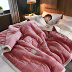 Weighted Blanket Sherpa-Fleece Therapeutic Relief