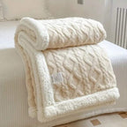 Weighted Blanket Sherpa Plush Even Weight Distribution Machine Washable