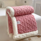 Weighted Blanket Sherpa Plush Even Weight Distribution Machine Washable