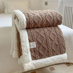 Weighted Blanket Sherpa Plush Even Weight Distribution Machine Washable