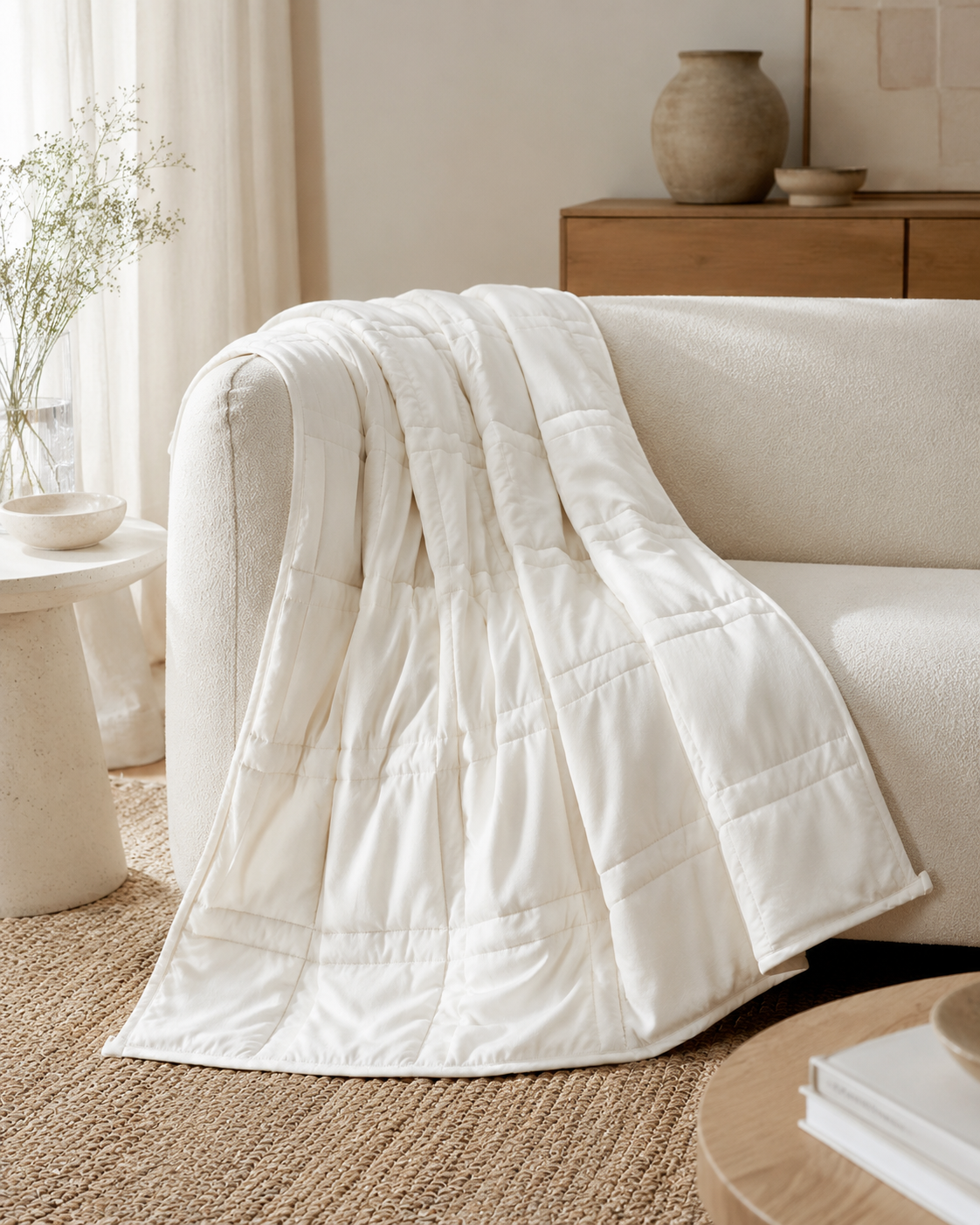 Weighted Blanket Soft Breathable Fabric Calming Comfort