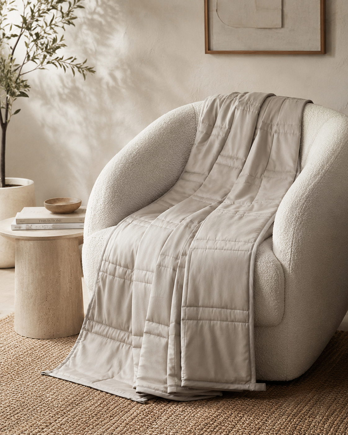 Weighted Blanket Soft Breathable Fabric Calming Comfort