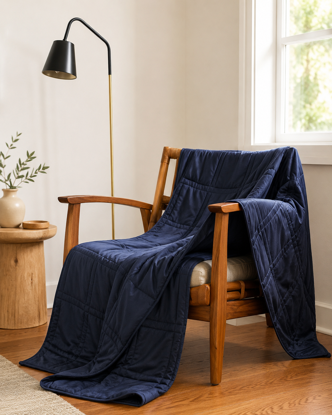 Weighted Blanket Soft Breathable Fabric Calming Comfort