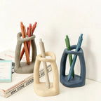 Weighted Ceramic Space-Saving Countertop Organizer