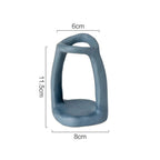 Weighted Ceramic Space-Saving Countertop Organizer