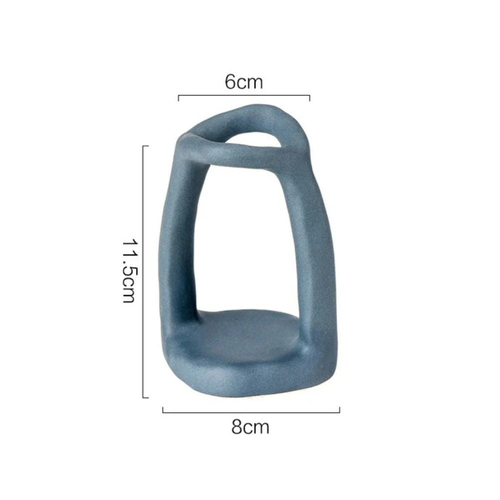 Weighted Ceramic Space-Saving Countertop Organizer