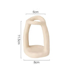 Weighted Ceramic Space-Saving Countertop Organizer