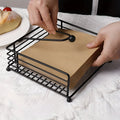 Weighted Iron Napkin Holder