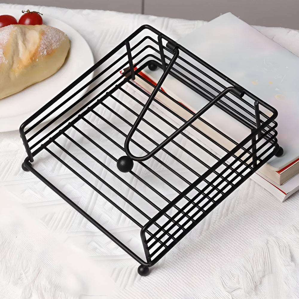 Weighted Iron Napkin Holder