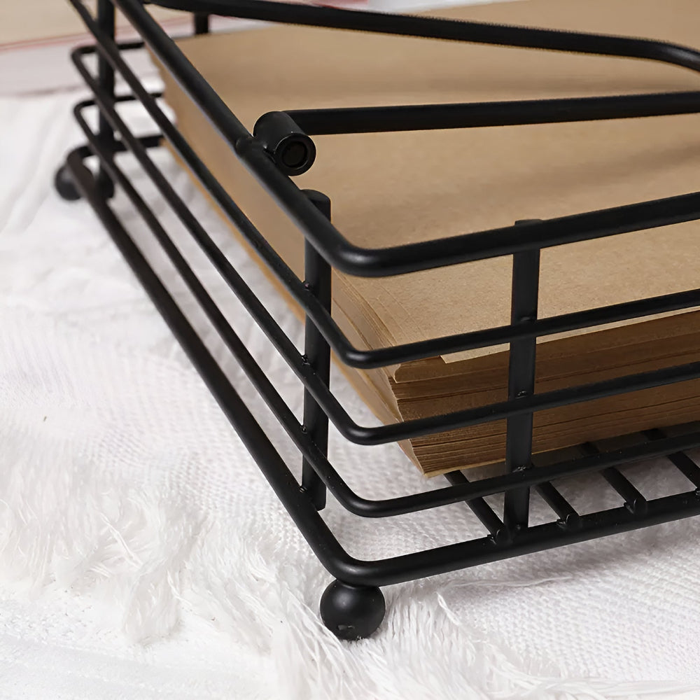 Weighted Iron Napkin Holder