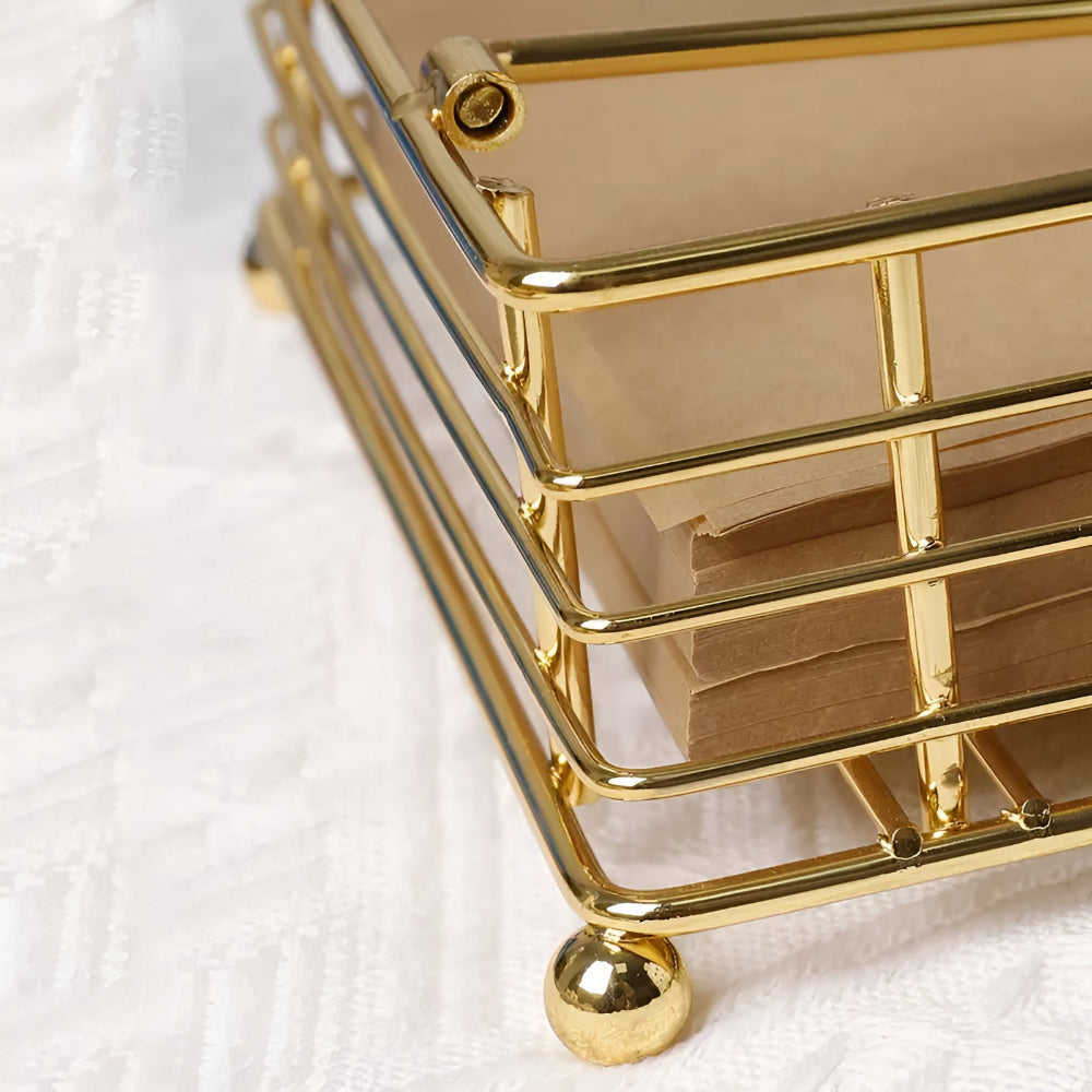 Weighted Iron Napkin Holder