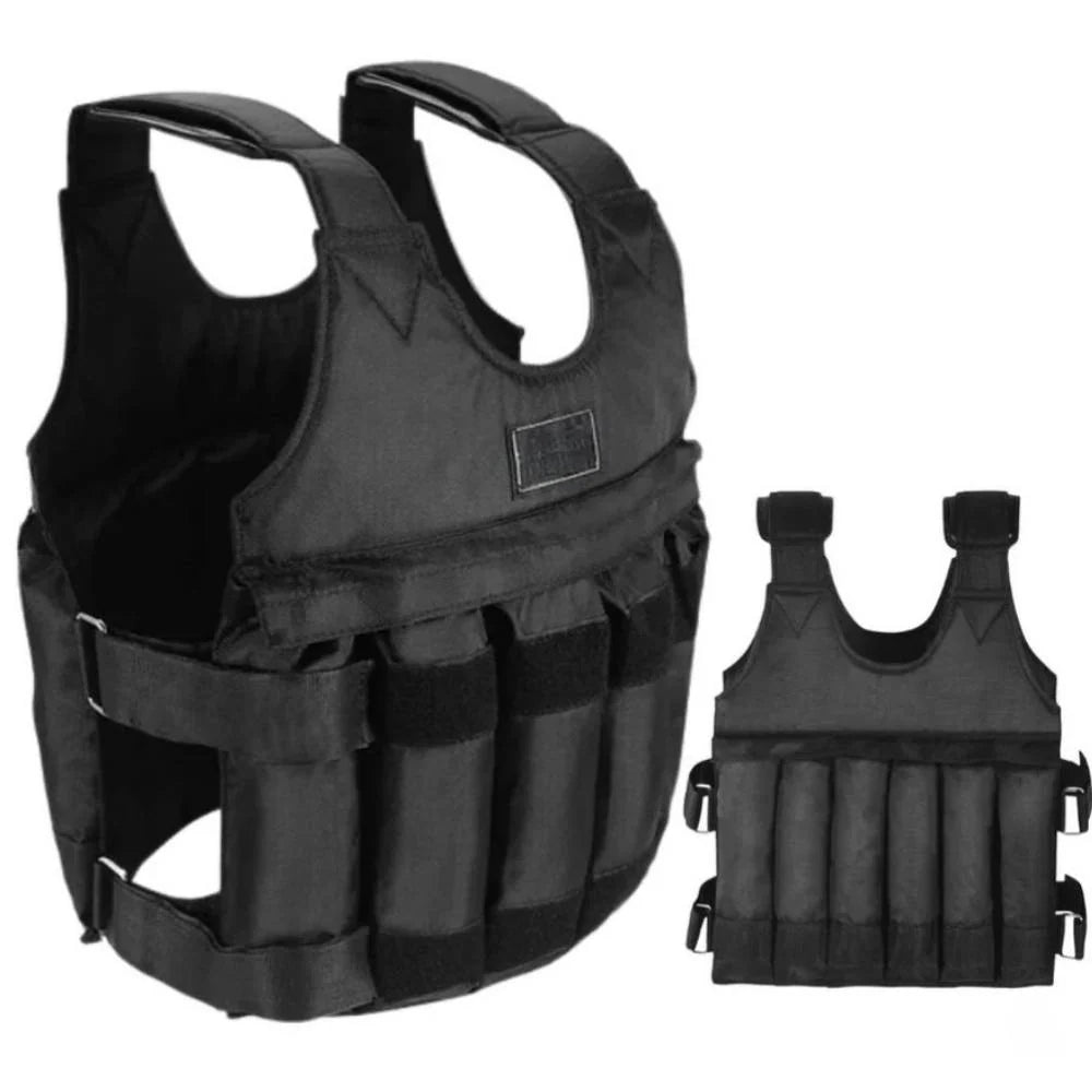 Weighted Vest Adjustable 110 lb Oxford Cloth