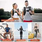Weighted Vest Adjustable Breathable Neoprene Even Weight Distribution
