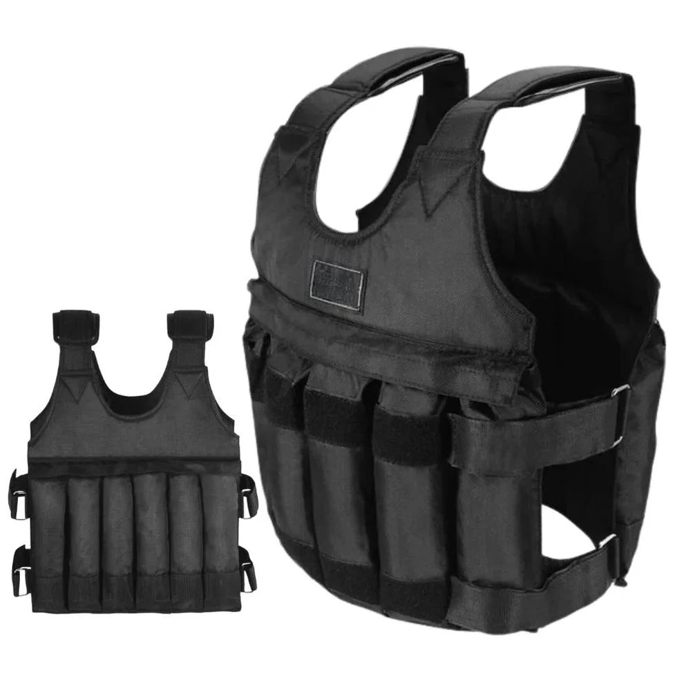 Weighted Vest Adjustable Up To 110 lb Removable Weights