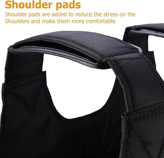 Weighted Vest Adjustable Up To 110 lb Removable Weights
