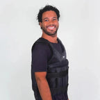 Weighted Vest Removable Weights Balanced Distribution 110 lb