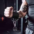 Weightlifting Wrist Straps Adjustable Non-Slip Woven Nylon
