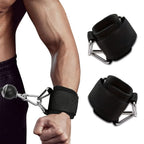 Weightlifting Wrist Straps Adjustable Non-Slip Woven Nylon
