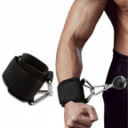 Weightlifting Wrist Straps Adjustable Non-Slip Woven Nylon
