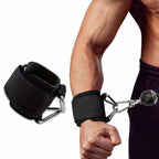 Weightlifting Wrist Straps Adjustable Non-Slip Woven Nylon