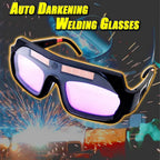 Welding Goggles Auto Darkening & Solar-Powered Anti-Scratch Polycarbonate Lens