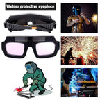 Welding Goggles Auto Darkening & Solar-Powered Anti-Scratch Polycarbonate Lens