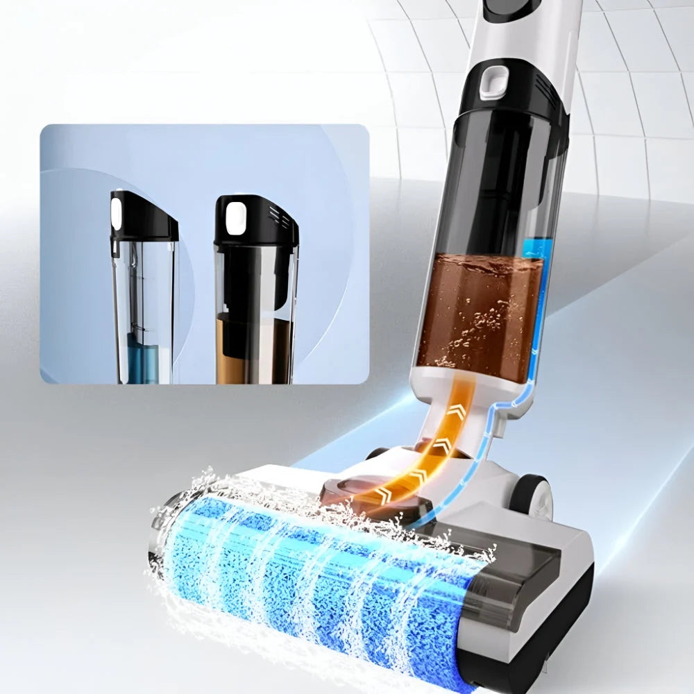Wet Dry Vacuum Cordless 3-in-1 Self-Cleaning Brush