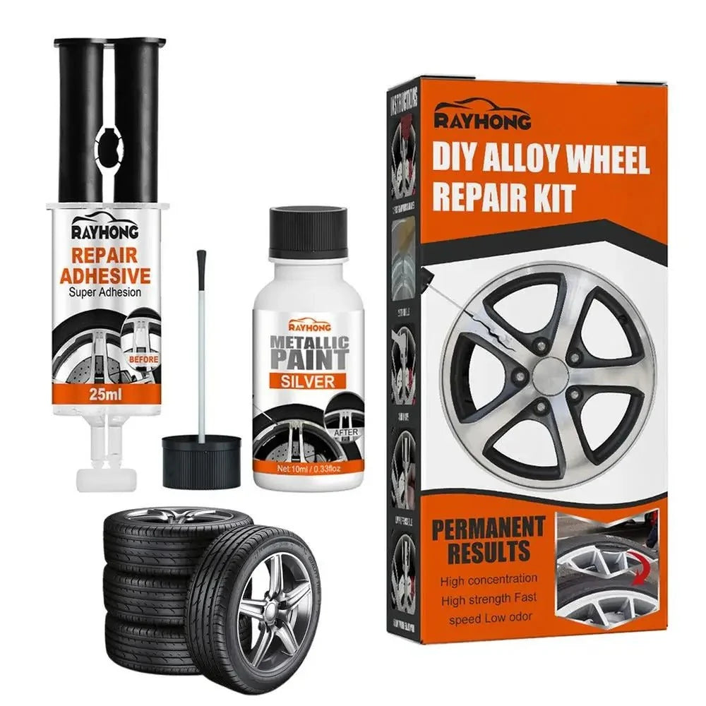 Wheel Repair Kit Alloy & Steel 30 Minute Repair