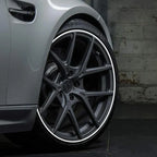 Wheel Rim Protector Low-Profile Peel-and-Stick 26.2 Ft Roll