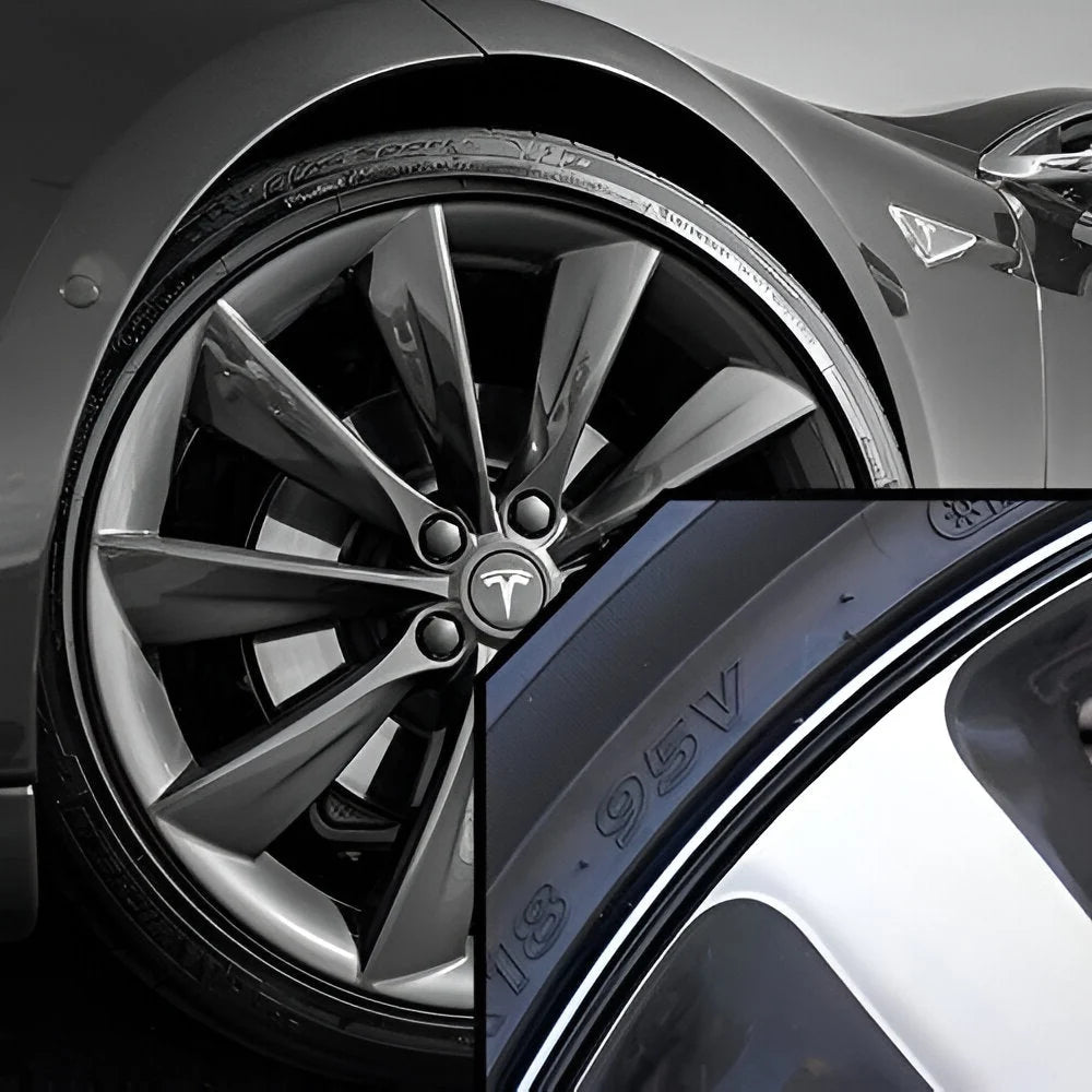 Wheel Rim Protector Low-Profile Peel-and-Stick 26.2 Ft Roll
