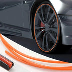 Wheel Rim Protector Low-Profile Peel-and-Stick 26.2 Ft Roll