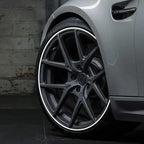 Wheel Rim Protector Low-Profile Peel-and-Stick 26.2 Ft Roll