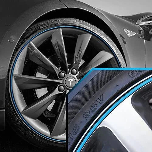 Wheel Rim Protector Self Adhesive Rubber 8m