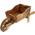 Wheelbarrow Planter Rustic Holds Multiple Pots Indoor & Outdoor