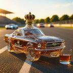 Whiskey Bottle Horse-Inspired Sculptural Design