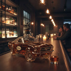 Whiskey Bottle Horse-Inspired Sculptural Design