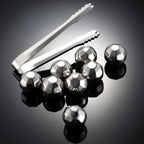 Whiskey Chilling Stones Food-Grade Stainless Steel Assorted Shapes