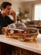Whiskey Decanter Car-Shaped Glass