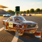 Whiskey Decanter Car-Shaped Glass