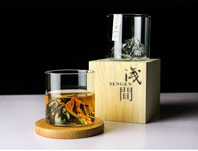 Whiskey Glass Crystal Japanese-Inspired