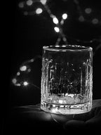Whiskey Glass Handblown Japanese Crystal Wooden Gift Box