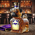Whisky Decanter Dog-Shaped Glass 350ml