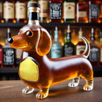 Whisky Decanter Dog-Shaped Glass 350ml